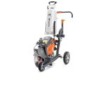 Carucior pentru masina de taiat cu disc debitoator KV960 + Rezervor Apa
