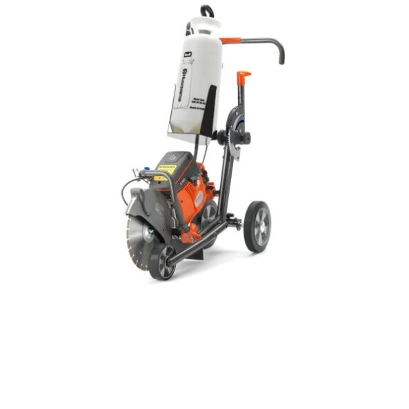 Carucior Husqvarna pentru masina de taiat cu disc KV760 + Rezervor Apa