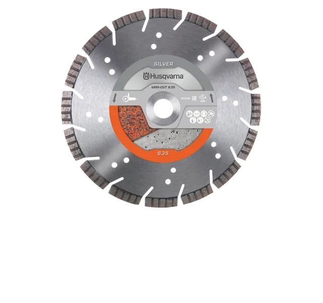 Disc diamantat Husqvarna VARI-CUT S35 125x10x22.2 mm Disc diamantat Husqvarna VARI-CUT S35 125x10x22.2 mm