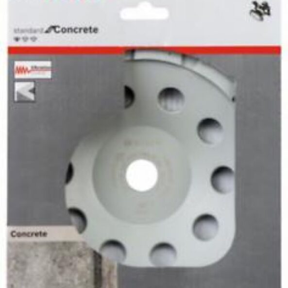 Disc abraziv oala diamantat Standard pentru beton 180x22,23x5