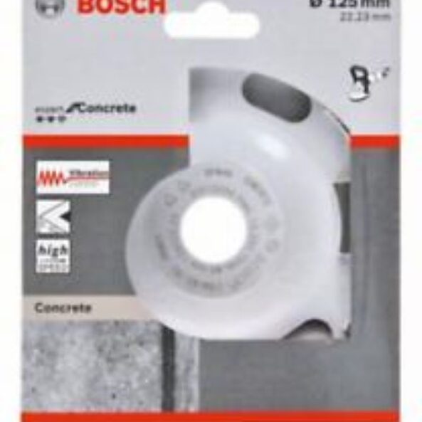 Disc oala slefuire diamantat Bosch Expert pentru beton 125 x 22,23 x 5 mm