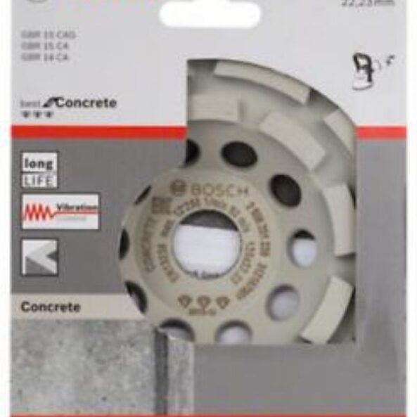 Disc oala diamantat Bosch pentru beton 125 x 22,23 x 4,5 mm