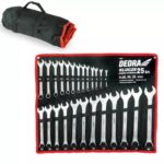 25 buc Cheie combinata CrV set 6-28, 30, 32 mm - imagine 5
