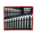 25 buc Cheie combinata CrV set 6-28, 30, 32 mm - imagine 6