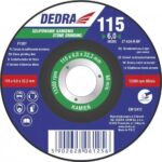 Disc de slefuit piatra cu centru depresat 115x6,0x22,2