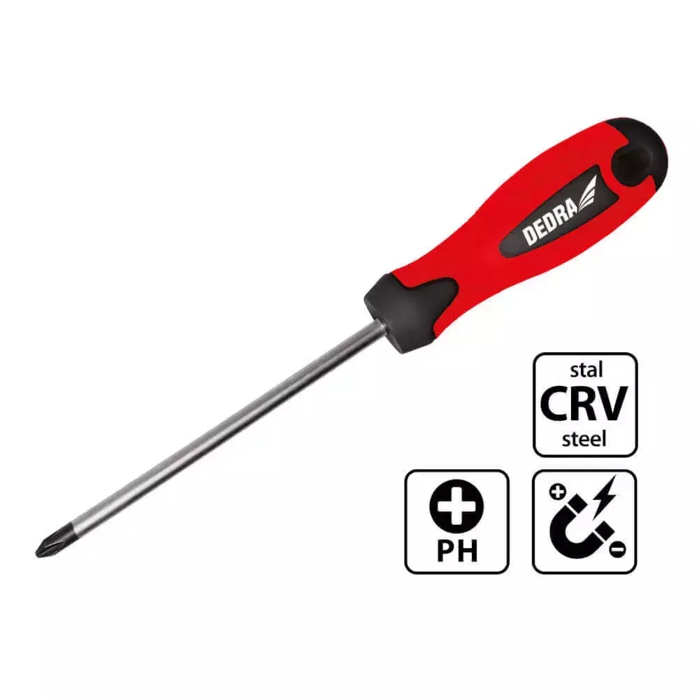 5902628062802 surubelnita In cruce Phillips PH0x75mm, CrV - imagine 1
