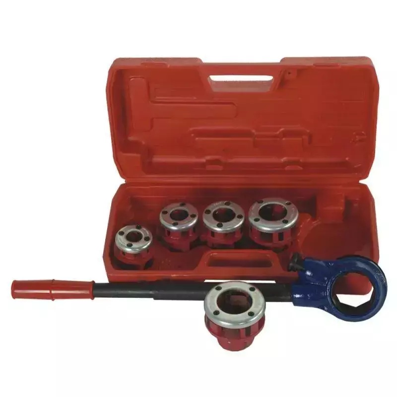 5902628070524 Set Clupa manuala de filetat 3/8",1/2",3/4",1",1-1/4" - imagine 1