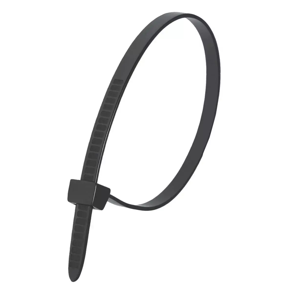 5902628081926 Coliere din plastic negru 2,5x200mm 100buc. - imagine 1
