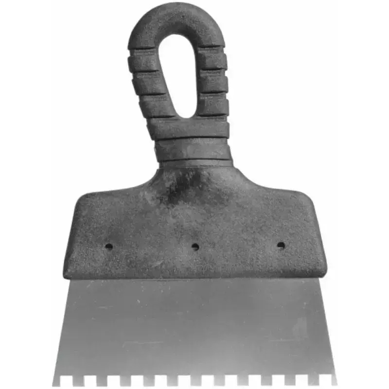 5902628099860 Spatula nivelare cu dinti cu maner de plastic 150mm 8x8 - imagine 1