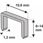 Capse 10mm (1,2 x 10,6 mm)  1000buc. - imagine 2