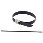 Cleme coliere otel inoxidabil PE 4.6mm