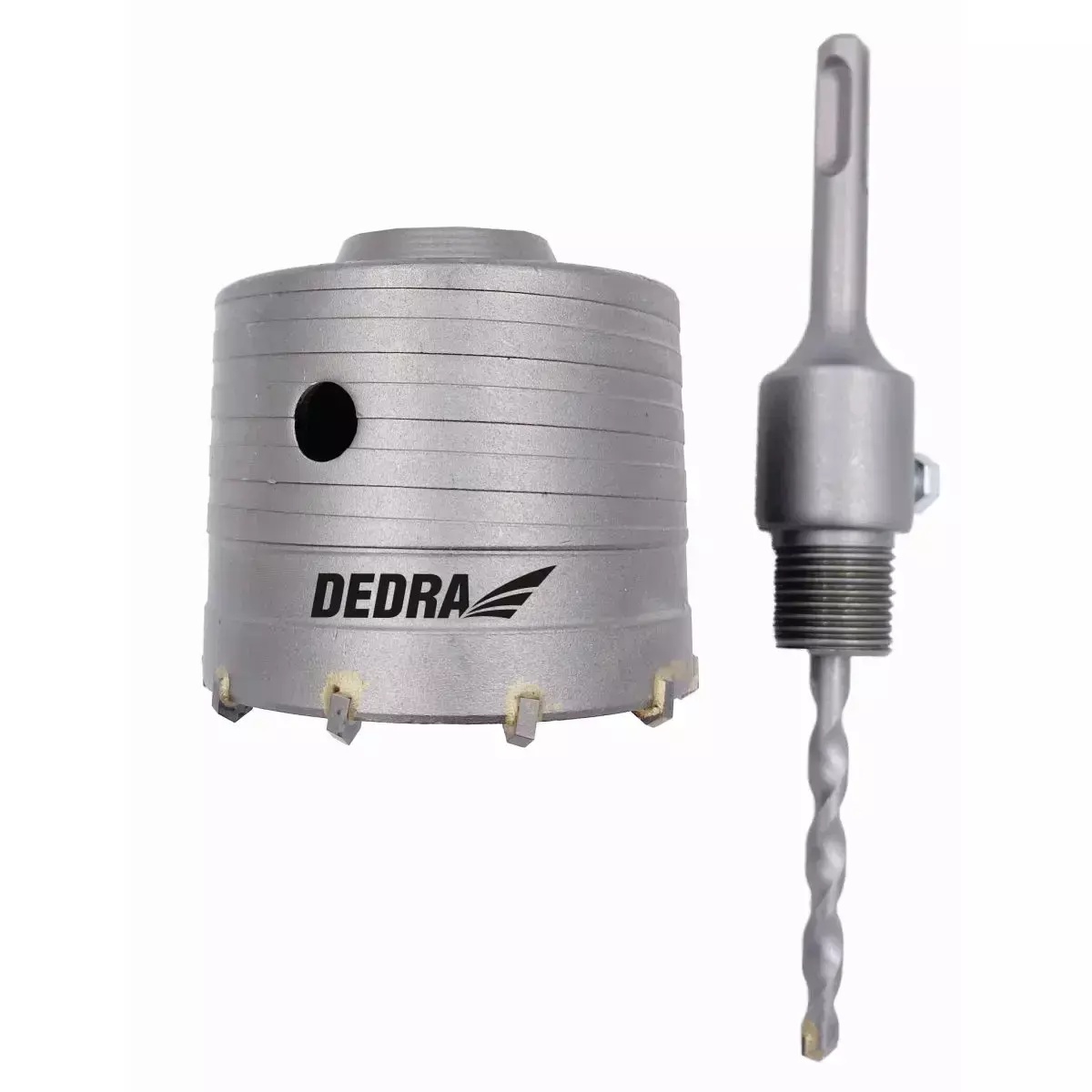 5902628150608 Carote tip carbura cu adaptor SDS plus, 80mm - imagine 1