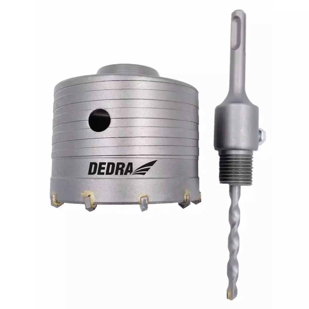 5902628150707 Carote tip carbura cu adaptor SDS plus, 100mm - imagine 1