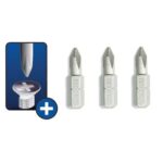 Capete de surubelnita Phillips PH1x25mm, 3buc blister