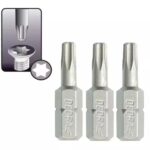 Capete de surubelnita Torx T15x25mm, 3buc blister