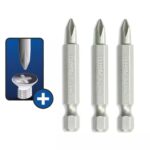 Capete de surubelnita Phillips PH2x50mm, 3buc blister
