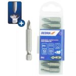 Capete de surubelnita Phillips PH2x50mm, 10buc cutie din plastic.