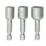 Set de  chei tubulare magnetice  3buc: 8,10,13x48mm, 1/4''