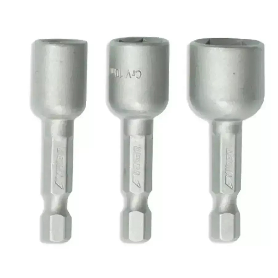 5902628173102 Set de chei tubulare magnetice 3buc: 8,10,13x48mm, 1/4'' - imagine 1