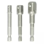 Set de adaptoate pentru chei tubulare  3buc: 1/2", 1/4", 3/8"