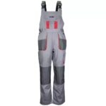 Salopeta de protecţie marime S/48, gri, Comfort line, greutate 190g/m2