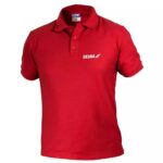 Tricou polo pentru barbati XL, rosu, 35% bumbac+65% poliester