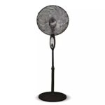 Ventilator de 16 "cu telecomanda, negru