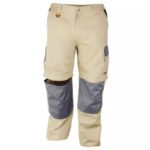 Pantaloni de protecţie marime XXL/58, 100% bumbac, greutate 270g/m2