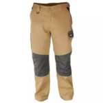 Pantaloni de protecţie marime XXL/58,bumbac+elastan, greutate 270g/m2