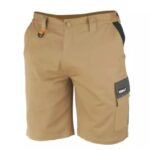 Pantaloni scurti de protectie marime XXL/58,bumbac+elastan, greutate 270g/m2