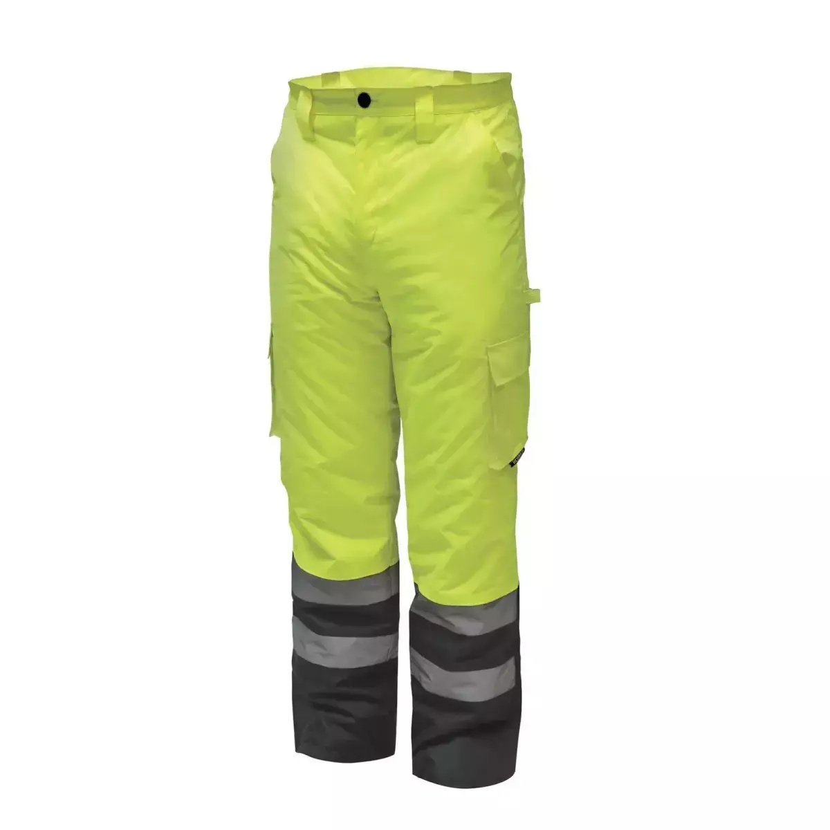 5902628216618 Pantaloni captusiti reflectorizanti In marime XL, galbeni - imagine 1