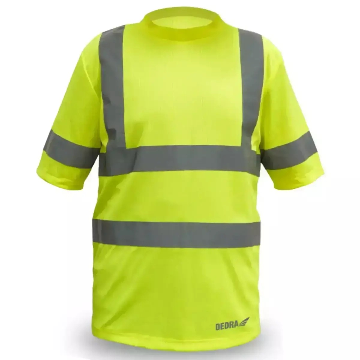 5902628217295 Tricou barbatesc t-shirt reflectorizant galben, marime S - imagine 1