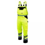 Salopeta de protectie reflectorizanta XXL galben