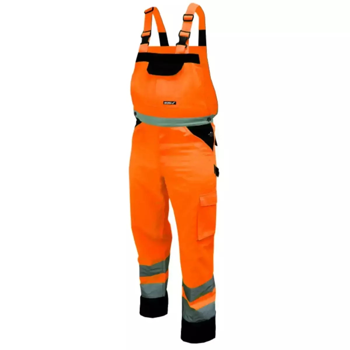 5902628217554 Salopeta de protectie reflectorizanta marim.XXL,portocaliu - imagine 1