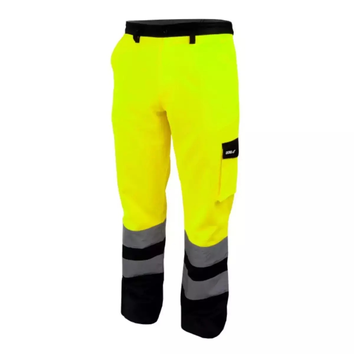 5902628217608 Pantaloni reflectorizanti marimea XL, galben - imagine 1