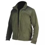 Bluza polar cu insertii 280g/m2,marime.XL,culoare verde-army