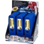 Lanterna 3W COB LED, longitudinala, cu baterii - imagine 2