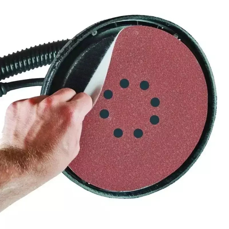 5902628775122 225mm Disc polish, 240 granulatie, 5 buc., cu gauri - imagine 1