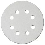 Discuri abrazive albe 180mm, gradatie 80, prindere arici,5 buc