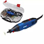 Mini polizor 135W – set cu accesorii 215 buc, geanta - imagine 7