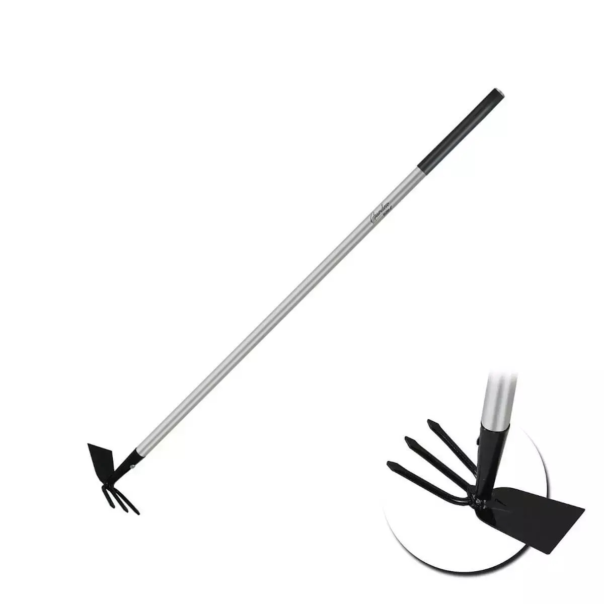 5902628800657 Sapaliga cu furca dreapta coada din metal 114cm - imagine 1