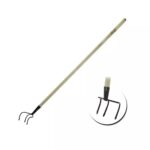 Cutivator cu trei dinti Incadrat L-1100mm pentru gradina