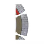 Disc Diamantat cu segmente 150 mm,gr.1.4mm - imagine 2