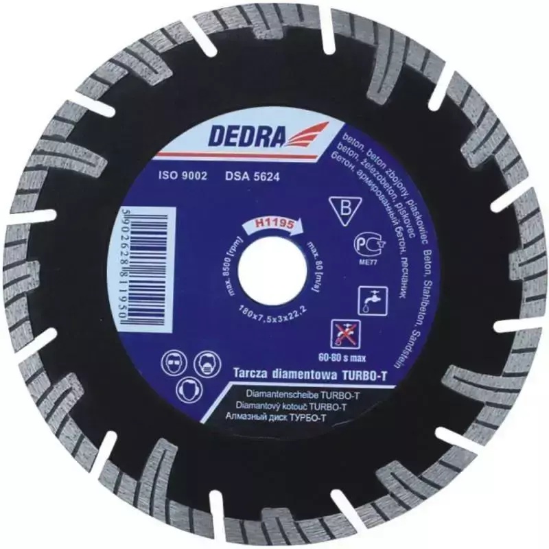 5902628811943 Disc Diamantat cu segmente 150 mm/22,2 - imagine 1