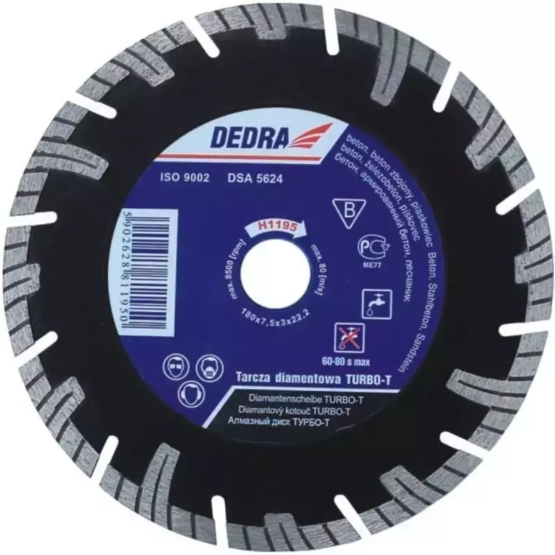 5902628813428 Disc Diamantat cu segmente 250 mm/25,4 - imagine 1