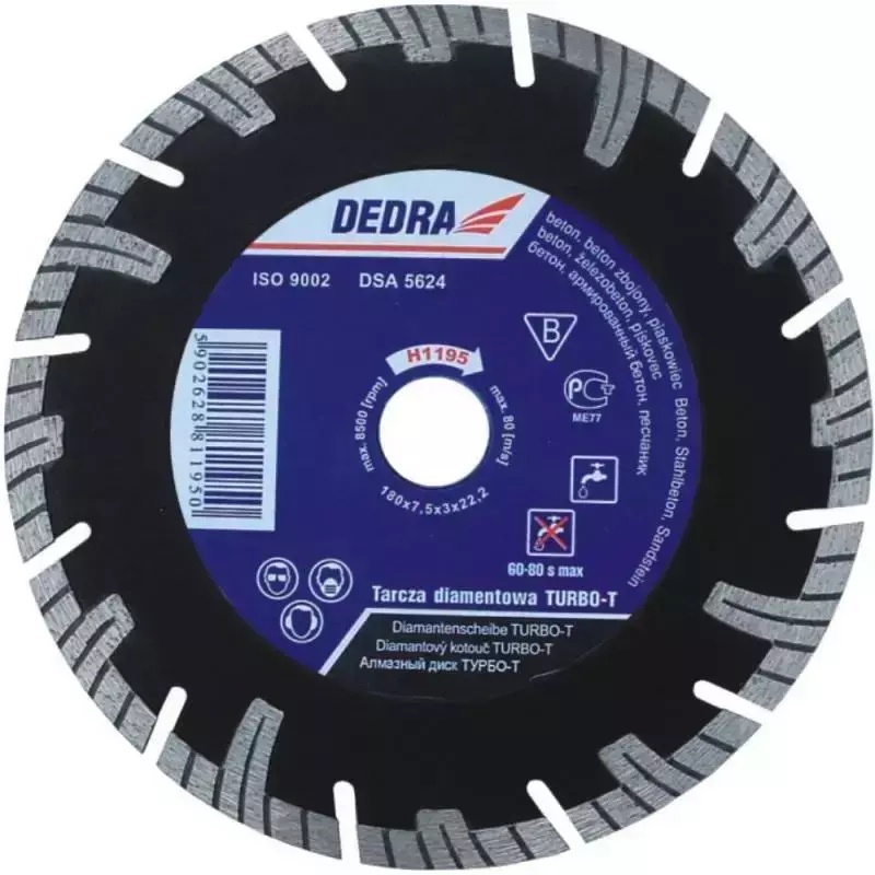5902628813855 Disc Diamantat cu segmente 350mm/25,4mm - imagine 1