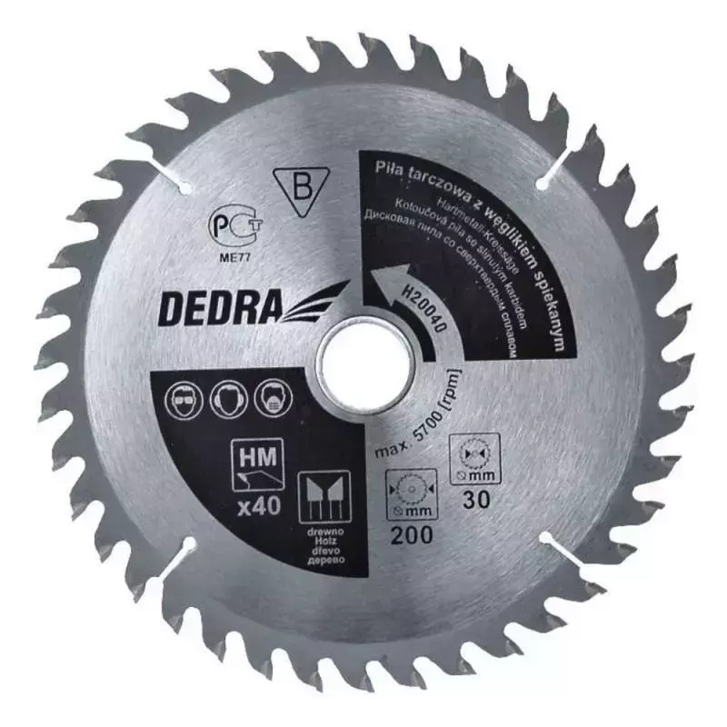 5902628814029 Panze de fierastrau circular cu carburi metalice 140X16X20 - imagine 1