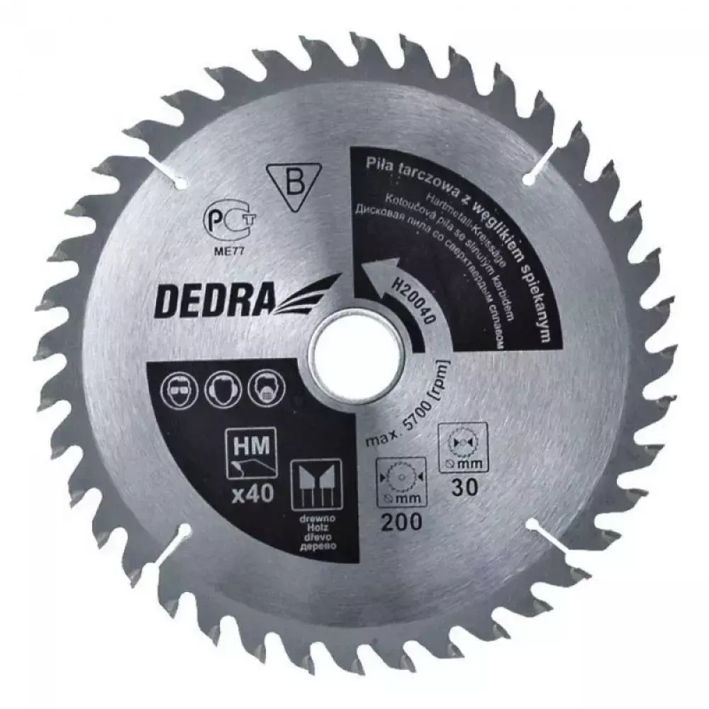 5902628814067 Panze de fierastrau circular cu carburi metalice 160X36X20 - imagine 1
