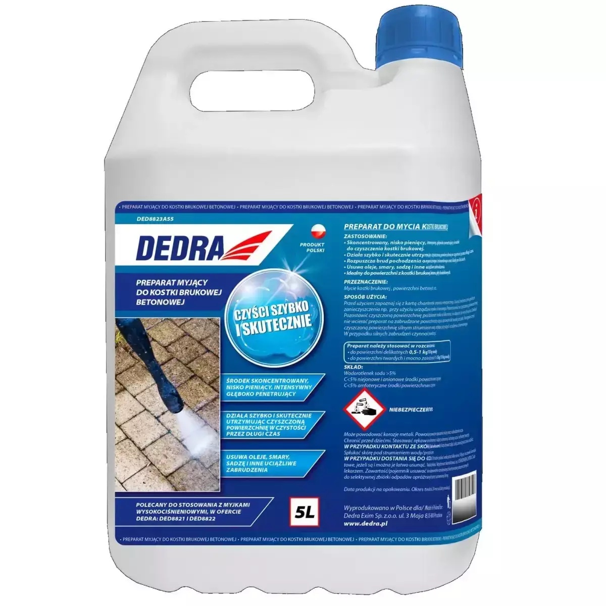5902628882387 Solutie de curatat pavele de beton 5L - imagine 1