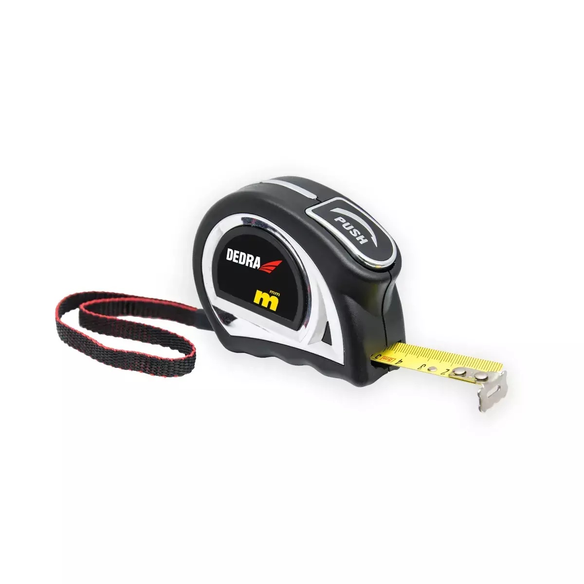 5902628905963 Ruleta de masurat 3m/16mm, auto-blocare, banda din nailon - imagine 1